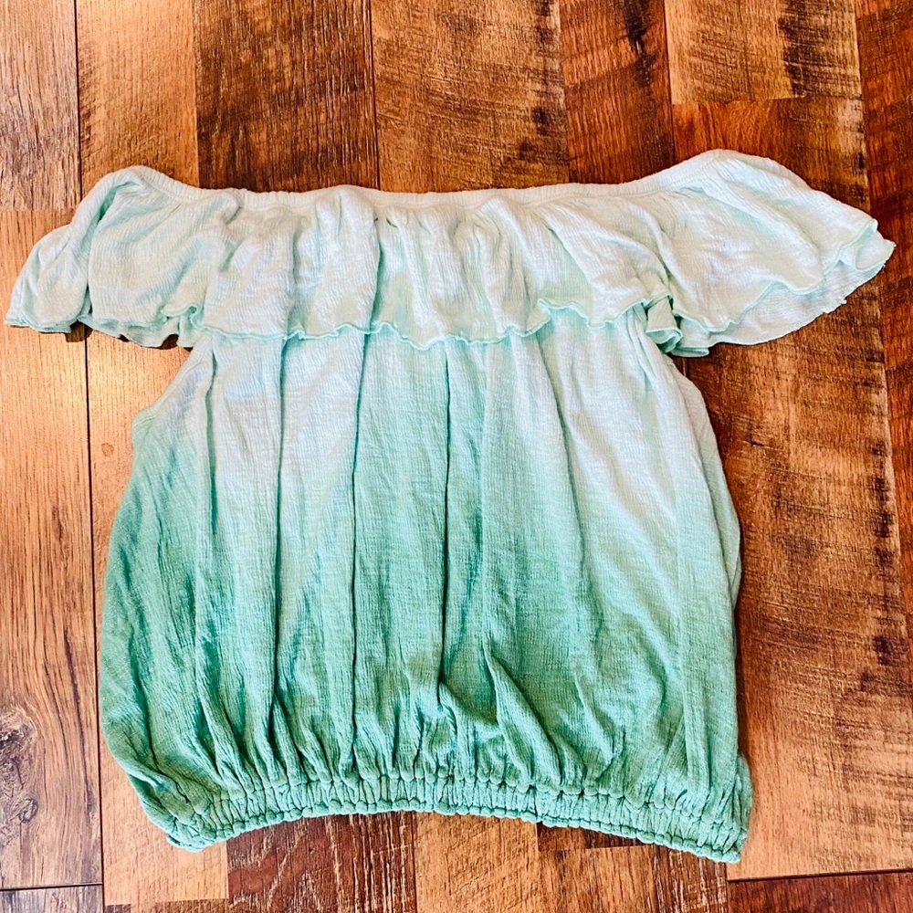 FREE PEOPLE Cora Lee Off The Shoulder Blouse - Picture 6 of 9